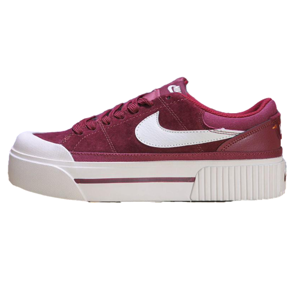 Nike Court Legacy Lift Red Velvet Women's Daily Shoes