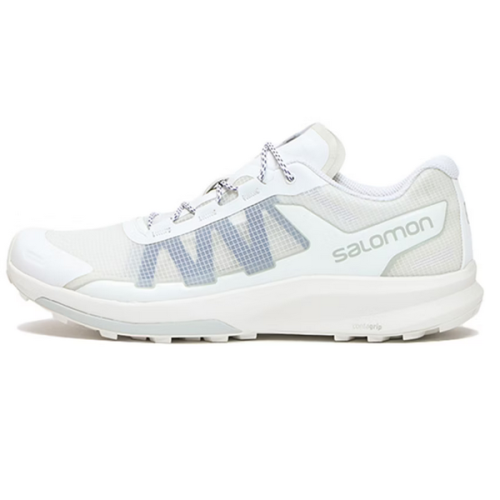 Salmon Ultra Ride Men's Sneakers, White | ESEVEN STORE
