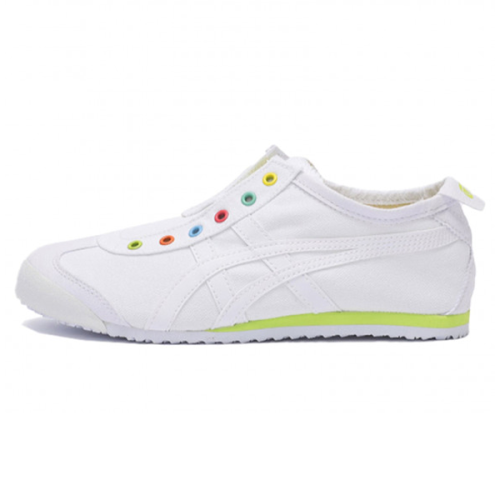 شوز سهل الارتداء اونيتسوكا تايجر سليب اون ابيض واخضر