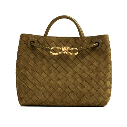 Miu Miu Leather Mini Bag with Zipper and Shoulder Strap, Honey - E