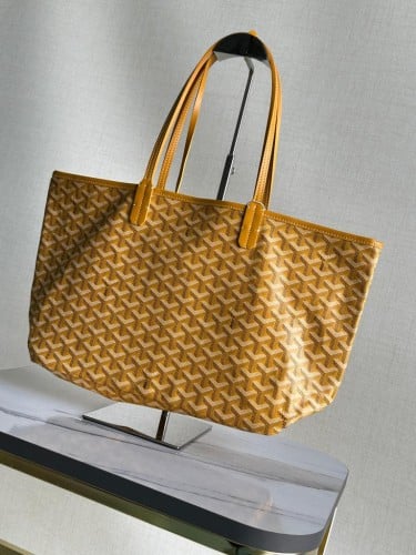 Goyard Yellow Wide Handbag - E-SEVEN STORE