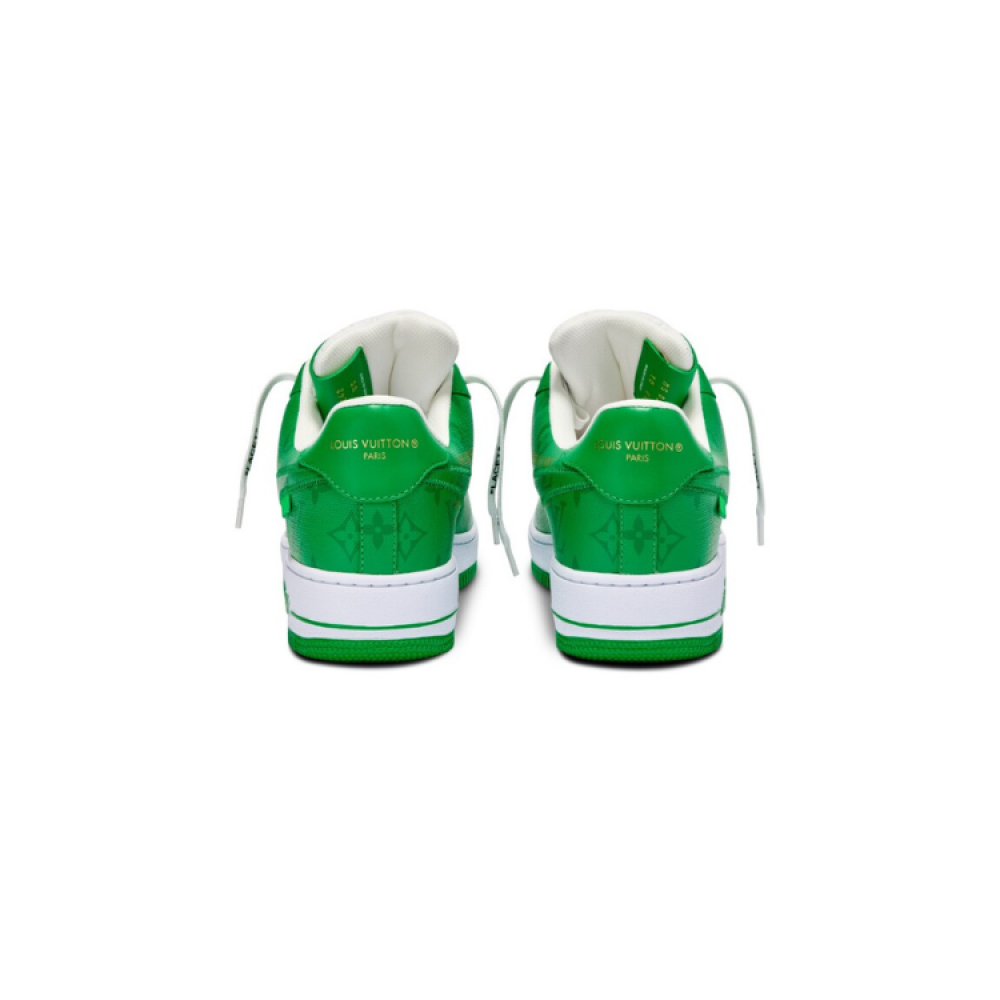 Louis Vuitton X Nike Louis Vuitton X Nike Air Force 1 Green