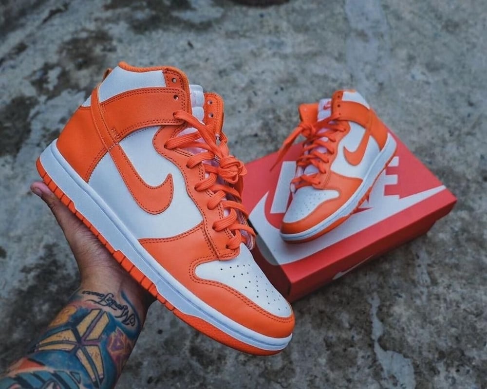 Nike Dunk High Retro “Orange Blaze” - E-SEVEN STORE