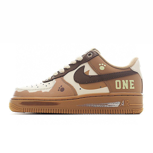 3 shades of brown nike air force 1