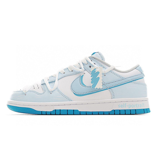 nike dunks blue low