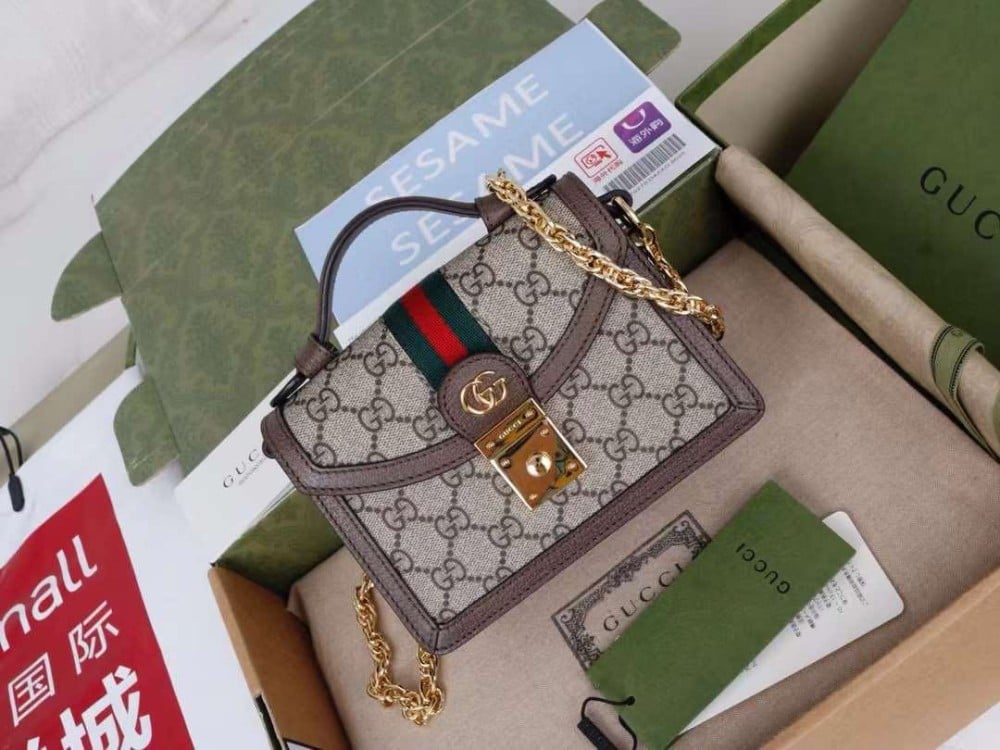 Gucci women's bag, gray master