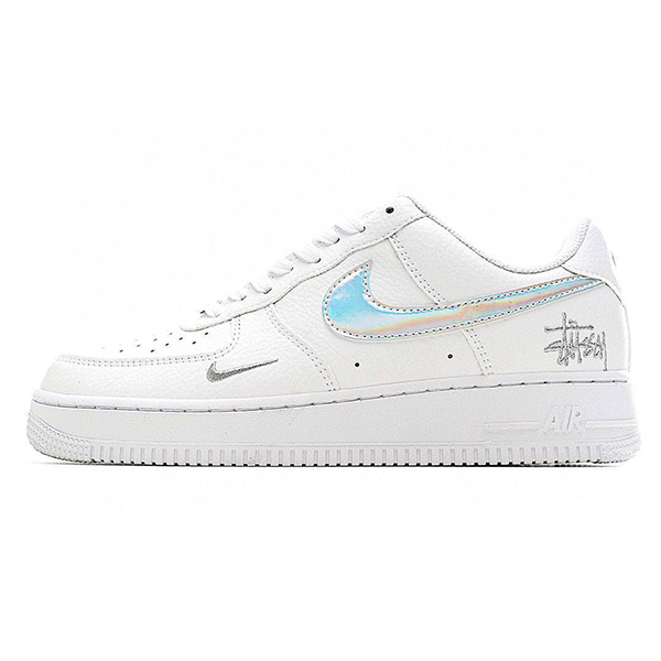 air force 1 silver glitter