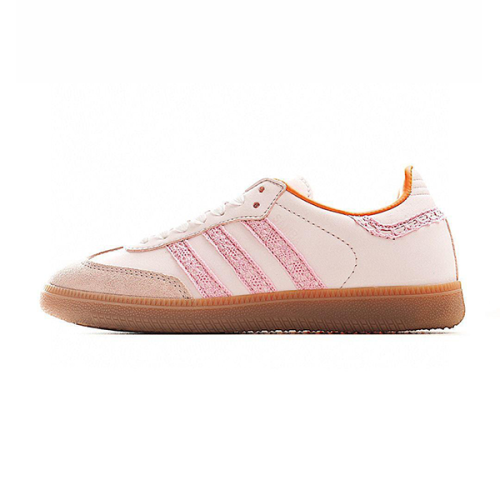 Adidas Women's Samba OG Sneakers in Pink Crochet - E-SEVEN STORE