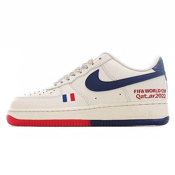 Nike Air Force 1 x FIFA Shoes in the colors of the French