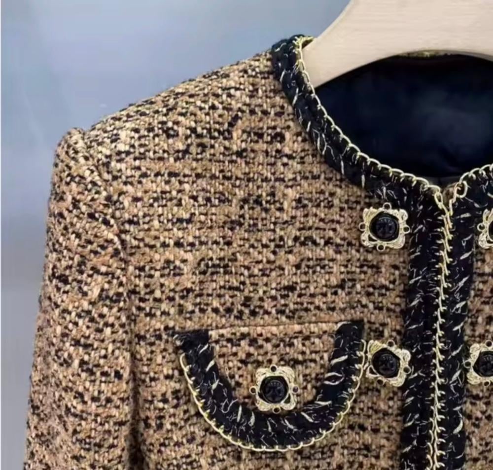 Dior Formal Skirt Set Skirt with Jacket for Women in Beige