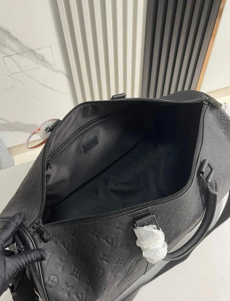 Louis Vuitton Cape All 50 Monogram Black Travel Bag with