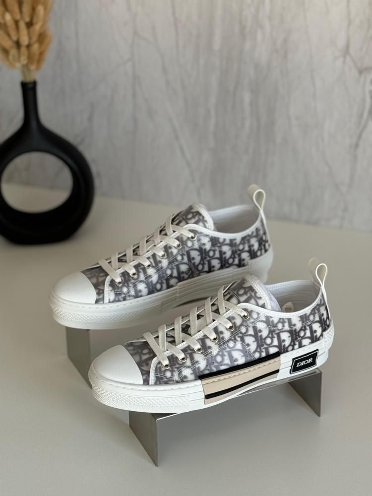 Dior Men's Dior Print Trainers Dior Men's Le Top Oblique