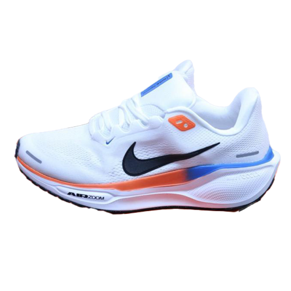 Nike Air Zoom White Blue Orange Unisex Shoes E-SEVEN STORE