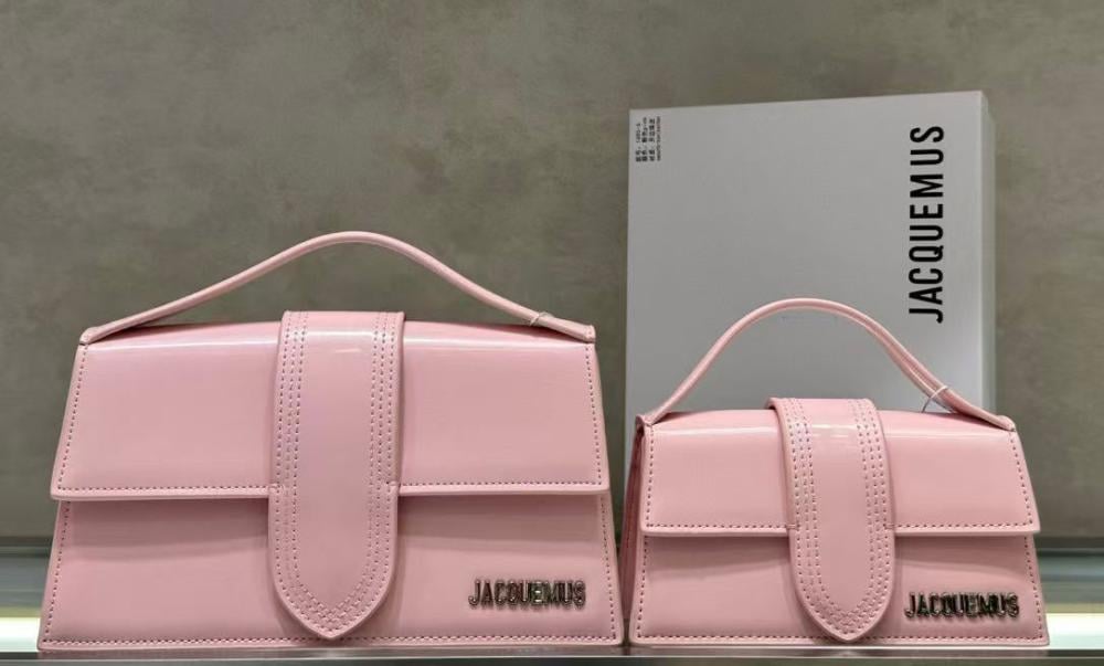 Jacquemus Le Bambino Pink Top Handle Handbag - E-SEVEN STORE