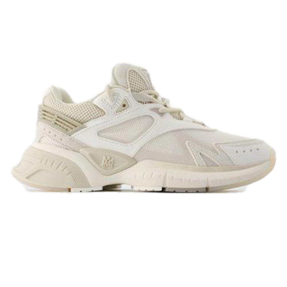 【送料&関税込】Amiri Sneakers Beige Amiri Runner Men's Sneaker, Light Beige - E-SEVEN STORE