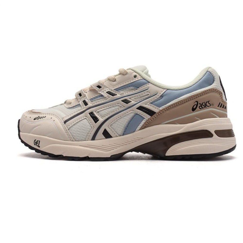 Asics Gel 1090 v2 Beige and Blue Unisex Running Shoes E-SEVEN STORE
