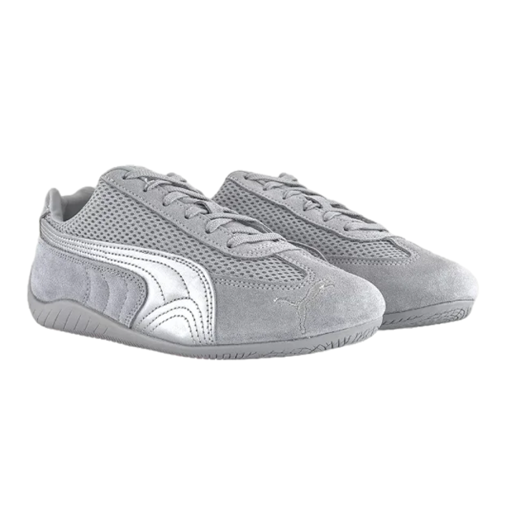 Puma Speedcat Unisex Sneakers Mesh Suede Grey E-SEVEN STORE