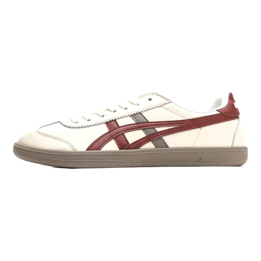 Eskies Onit Soca Tiger Tocoten White Burgundy Shoes