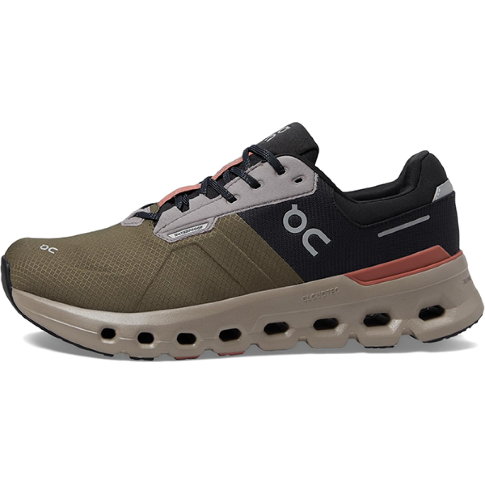 バーバーリー On Cloud Running Runner Unisex Sneakers - Black Olive - E