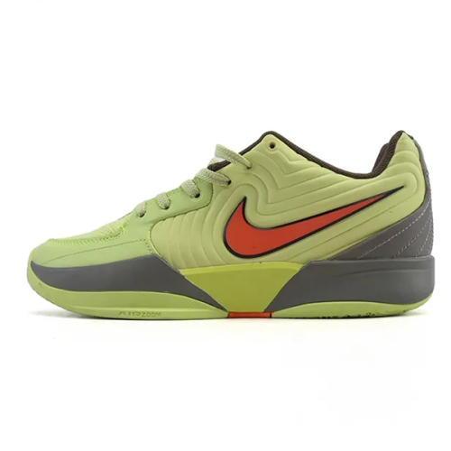 Nike ja2 men's basketball shoes, green and orange - E-SEVEN STORE