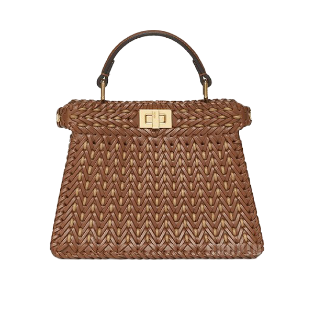 【関税&送料込】Fendi Medium Peakaboo I See U Bag Peekaboo ISeeU Medium Leather Rose Black | Fendi