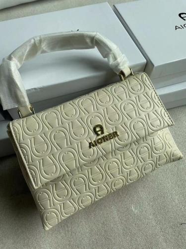 Dior Jolie top handle bag in white and gold - E-SEVEN STORE