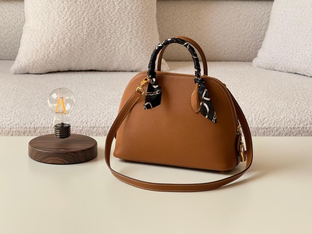 バッグ AI Hermes Bolide 25cm Honey Color Women's Bag with Handles and