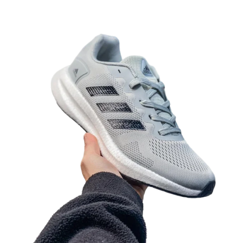 ケン Adidas Pure Boost 21 Running Shoes, Grey - E-SEVEN STORE