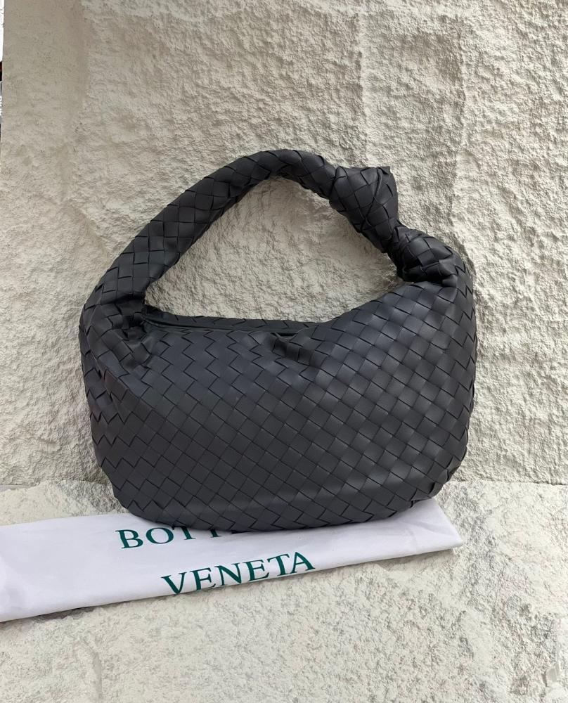 Bottega Judy 40cm Shoulder Bag in Grey - E-SEVEN STORE