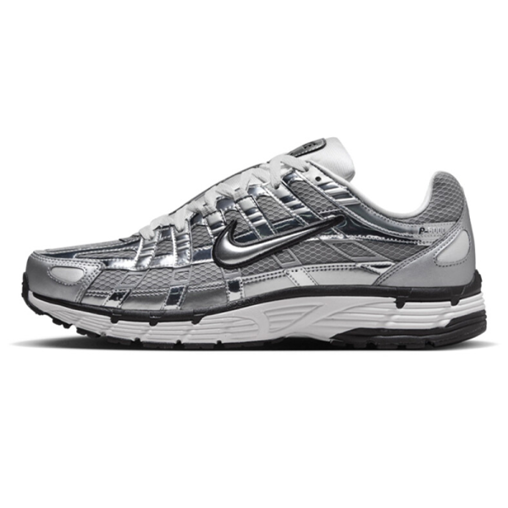 Nike P-6000 Unisex Shoes, Silver Black
