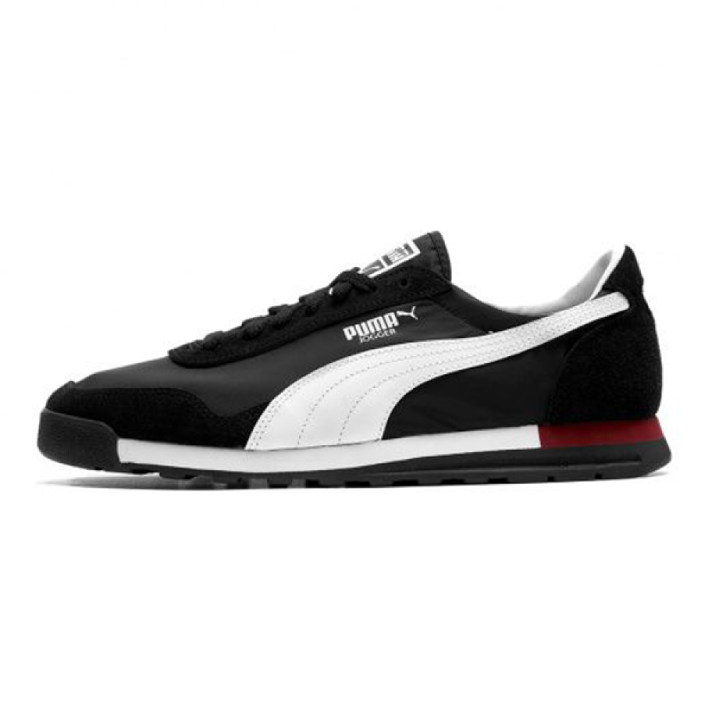 Puma Men's Jogger Black White Sneakers - E-SEVEN STORE