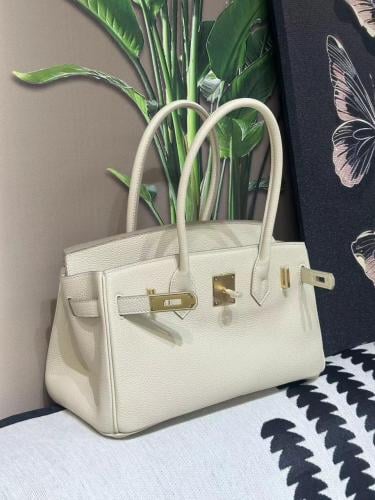 未使用タグ付き　upper hight THE BIRKIN 21 New Birkin shoulder 29 Etoupe Phw Full set 🩶