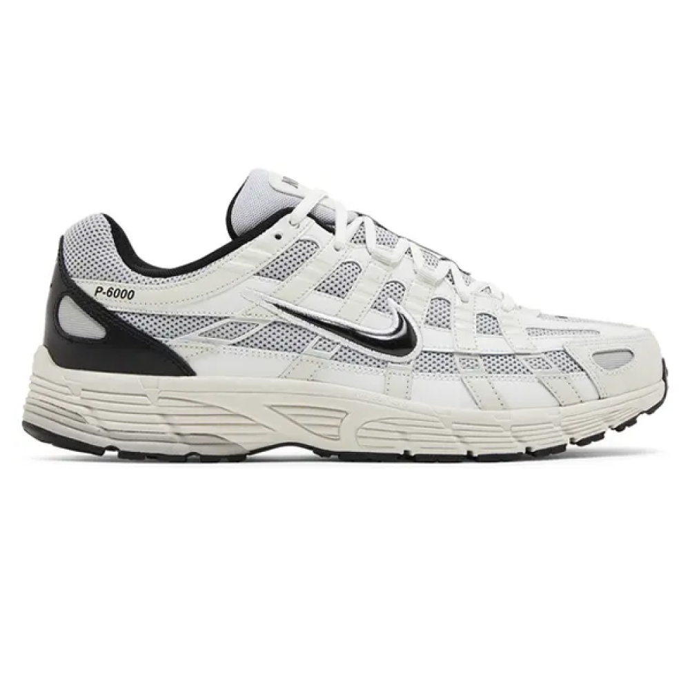 NIKE P6000 ランニングシューズ ホワイト/ネイビー Nike P-6000 Unisex Mesh Running Shoe White Black - E-SEVEN STORE