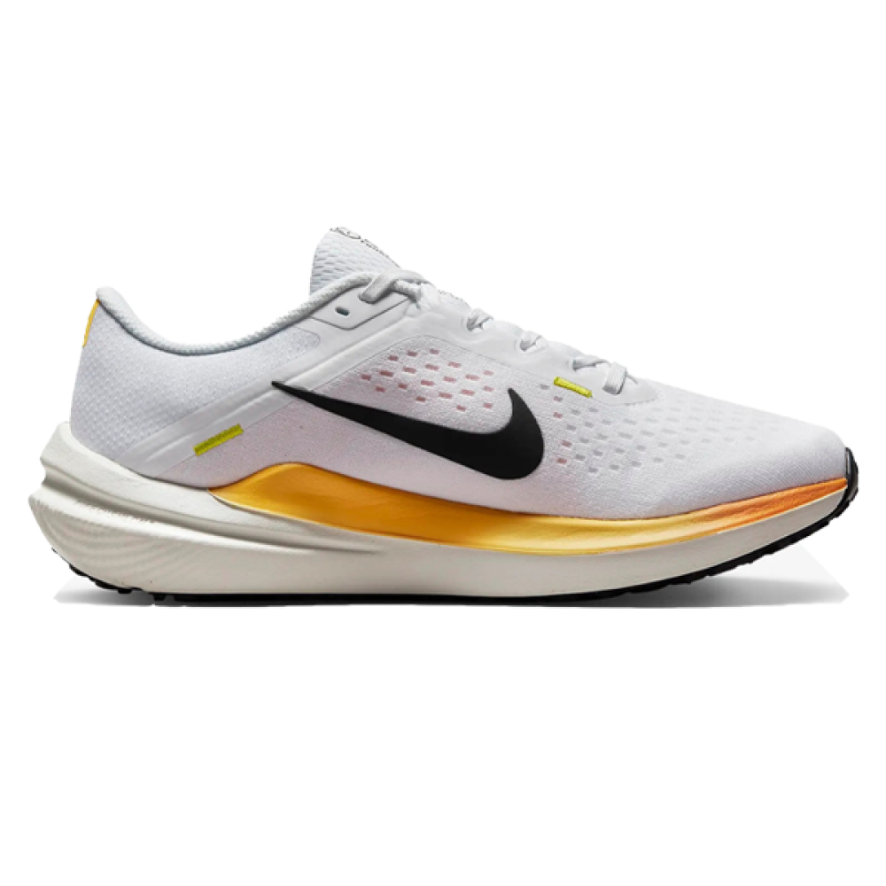 حذاء نايكي winflo10 لون أبيض واورنج للجنسين