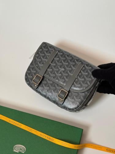 Goyard Women's Small Flap Bag in Grey - E-SEVEN STORE
