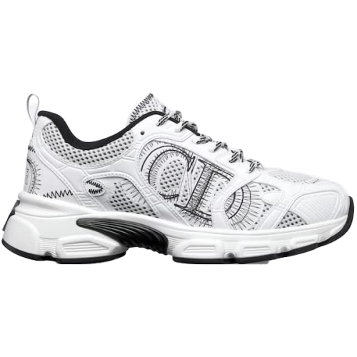 Dior Chrono Sneakers, White and Black, Unisex - E-SEVEN STORE