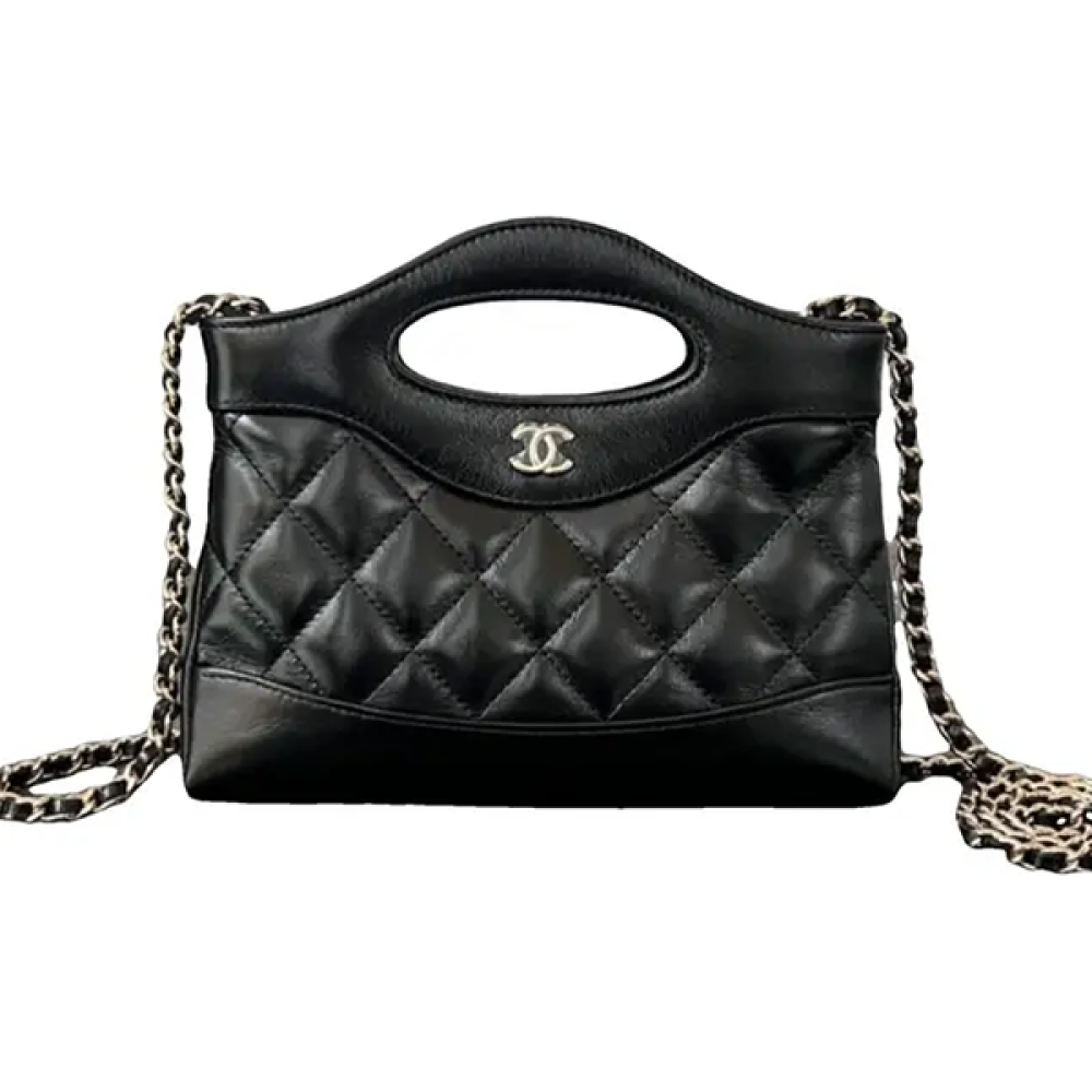 24SS【CHANEL】大人 チェーンクラッチ エレガント BLACK GOLD 大人エレガント♪】CHANEL チェーンクラッチ (CHANEL/ショルダー