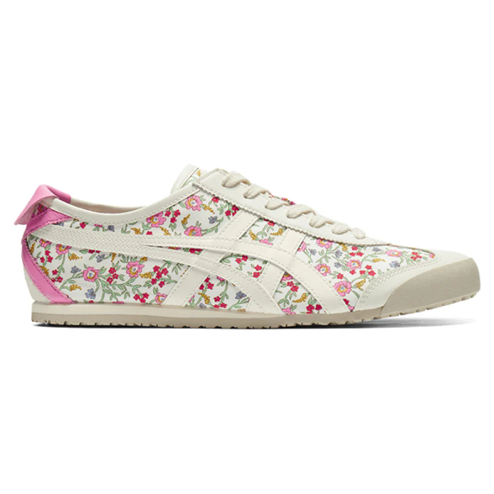 Onitsuka Tiger Mekisiko 66 Soft Floral Print Lace-Up Shoes