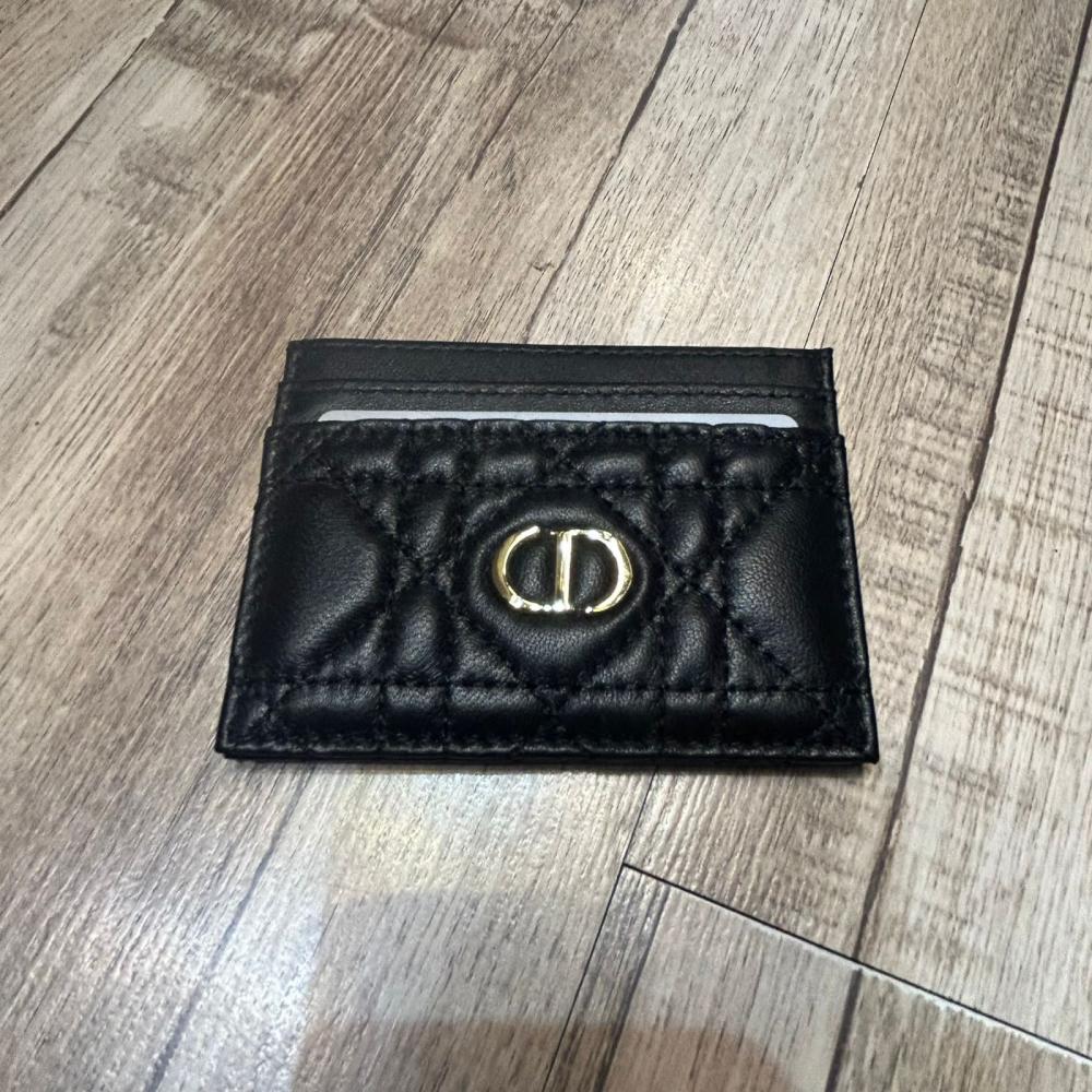 小物 Dior Infinite Card Holder Noir Card Holder Black Dior Oblique