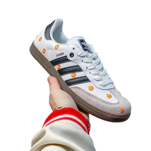 adidas gazelle silver green womens adidas Samba OG Shoes - Men's - Grey Five / White / Gum main image 0