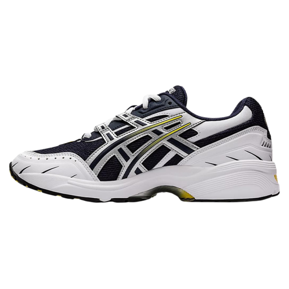 ASICS GEL-1090 White Black Yellow Running Shoe - E-SEVEN STORE