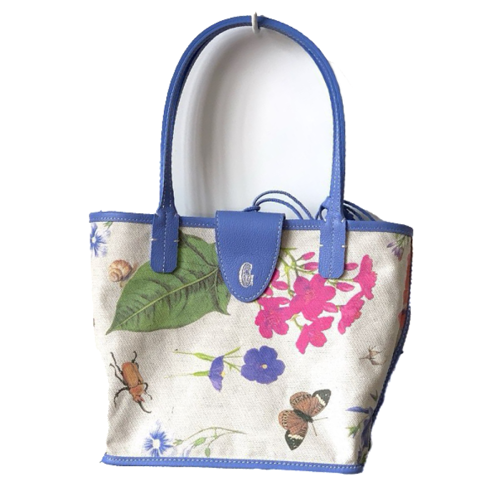 s様オーダー Goyard Saint Women's Floral Fluffy Handbag, Blue - E-SEVEN STORE
