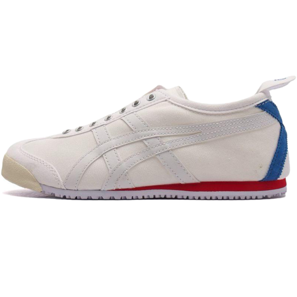 Shoes Onet Soca Tiger Mexico Slip On Unisex White Blue Red