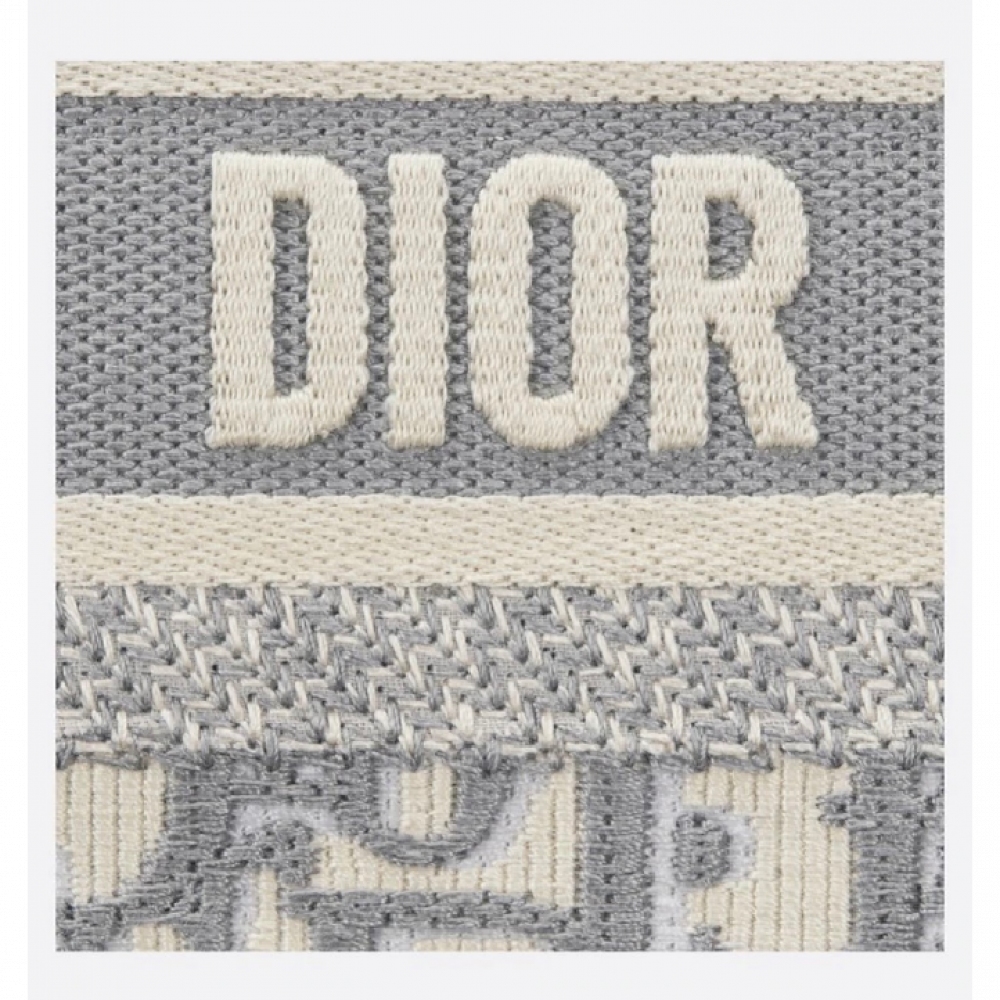 Dior Oblique Embroidery Mini Book Tote Gray For Sale at 1stDibs  dior mini  tote grey, dior book tote medium, christian dior grey tote bag