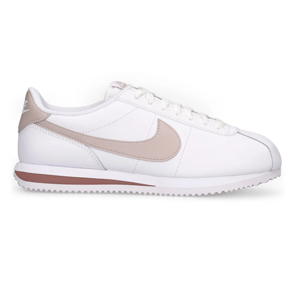 Nike Cortez Unisex Low Top White Light Purple Shoe