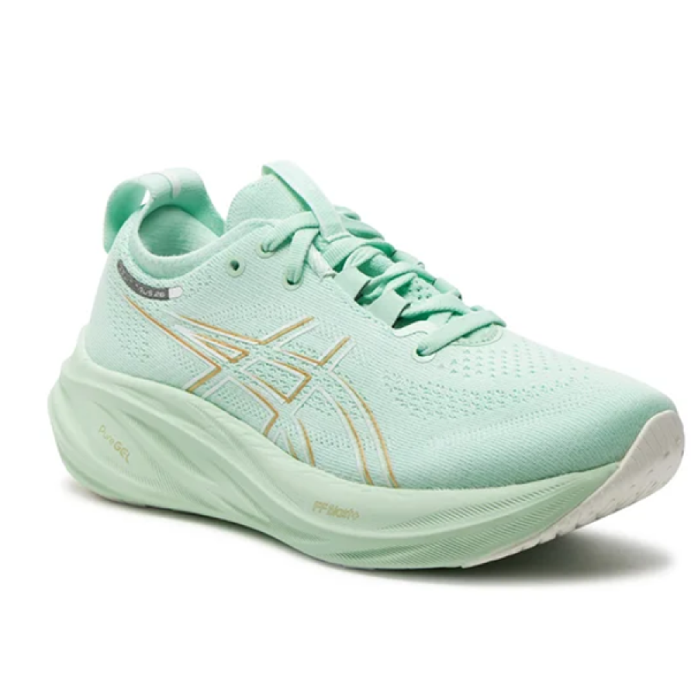 Asics Gel-Nimbus Light Green Running Shoe E-SEVEN STORE