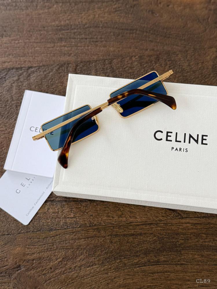 Celine Square Sunglasses for Women - Blue - E-SEVEN STORE