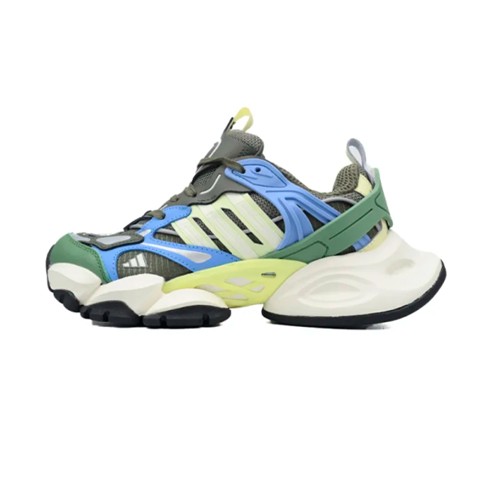 Adidas XLG Deluxe Green Blue Unisex Shoe - E-SEVEN STORE
