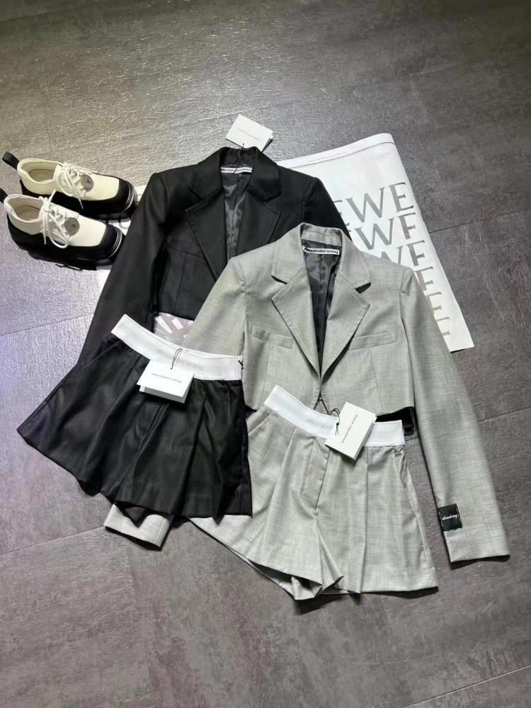 Alexander Wang Women's Sets Short Shorts with Blazer