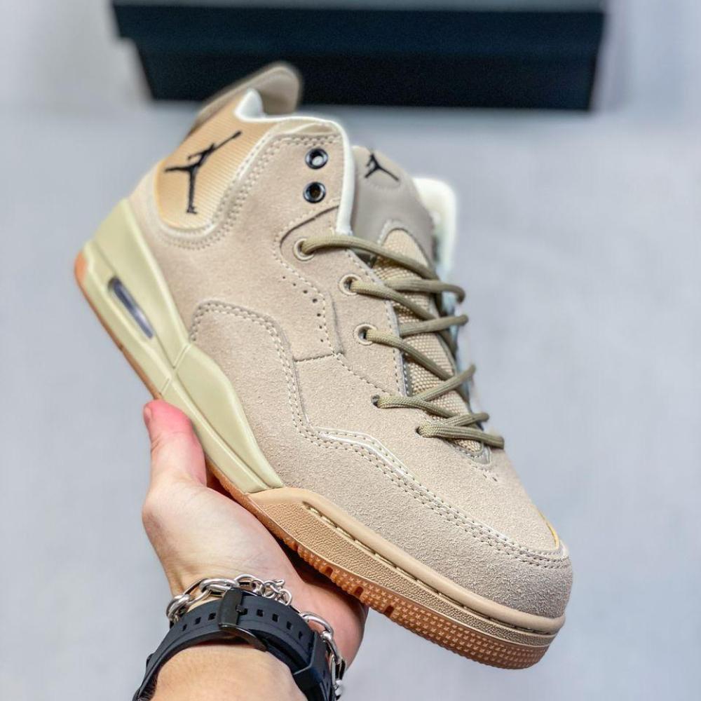 Jordan 23 Courtside Unisex Basketball Sneaker Dark Beige - E